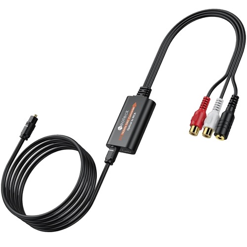 Spdif rca 5mm optical - rca+3.5mm, to