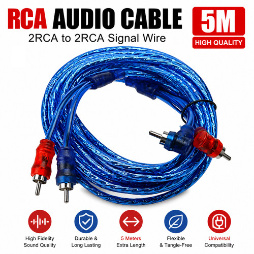 4ft car rca audio - car, cable