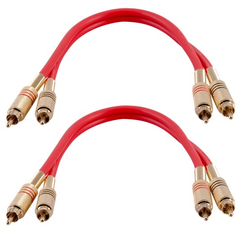Pack foot rca male to - 2, 1